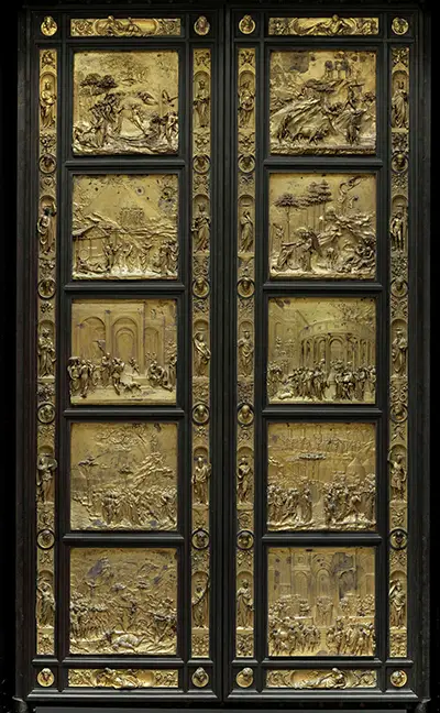 Portes du Paradis Lorenzo Ghiberti Sculptures, Vie du Christ